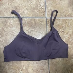 H by Halston Gray No Underwire Bra Size 34B